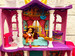 б/у Игровой набор Enchantimals Royal Castle Ball - Королевский замок для балов (66 см) с куклой Лисичкой Фелисити, Белая Сова Одель и Скунсик Сэйдж Скунс (15 см)