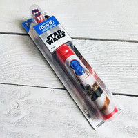 Детская электрическая зубная щетка Oral-B Pro-Health Stages Star Wars Battery Toothbrush (R2D2)