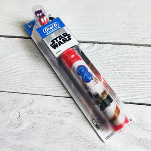 Детская электрическая зубная щетка Oral-B Pro-Health Stages Star Wars Battery Toothbrush (R2D2)