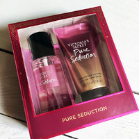 Подарочный набор Victoria's Secret Pure Seduction (Парфюмированный спрей и лосьон по 75 ml)