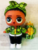 БУ Кукла L.O.L. Surprise! Boys Series 3 — Fresh Брат Фреш Мальчик ЛОЛ 8 см (MGA Entertainment) в комплекте с повязкой и бутылочкой