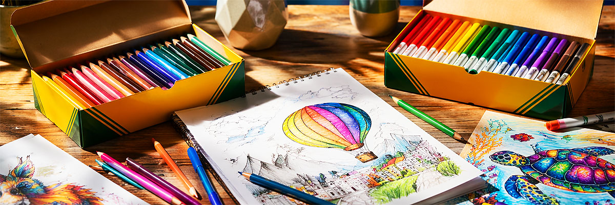 Наборы для детского творчества и рисования Crayola купить в Украине